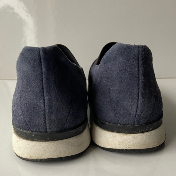 Vionic Blue Womens Leather Neoprene Cameo Loafer Sz 7 - Picture 3 of 8